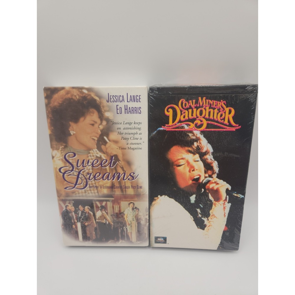 SWEET DREAMS Patsy Cline COAL MINER'S DAUGHTER Loretta Lynn Lange Spacek VHS